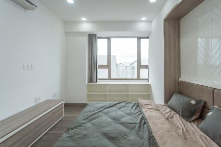 Phòng ngủ căn hộ Saigon South Residence Cho thuê căn hộ 3PN, diện tích 104m2, đầy đủ nội thất, view nội khu toàn cảnh dự án Saigon South Residence.
