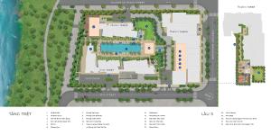 The River Thủ Thiêm - mặt bằng Dự án The River Thủ Thiêm