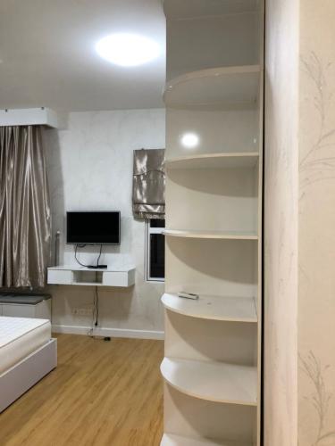 phòng ngủ căn hộ sunrise city Căn hộ Sunrise City tầng cao, hướng Đông Nam, đầy đủ nội thất.