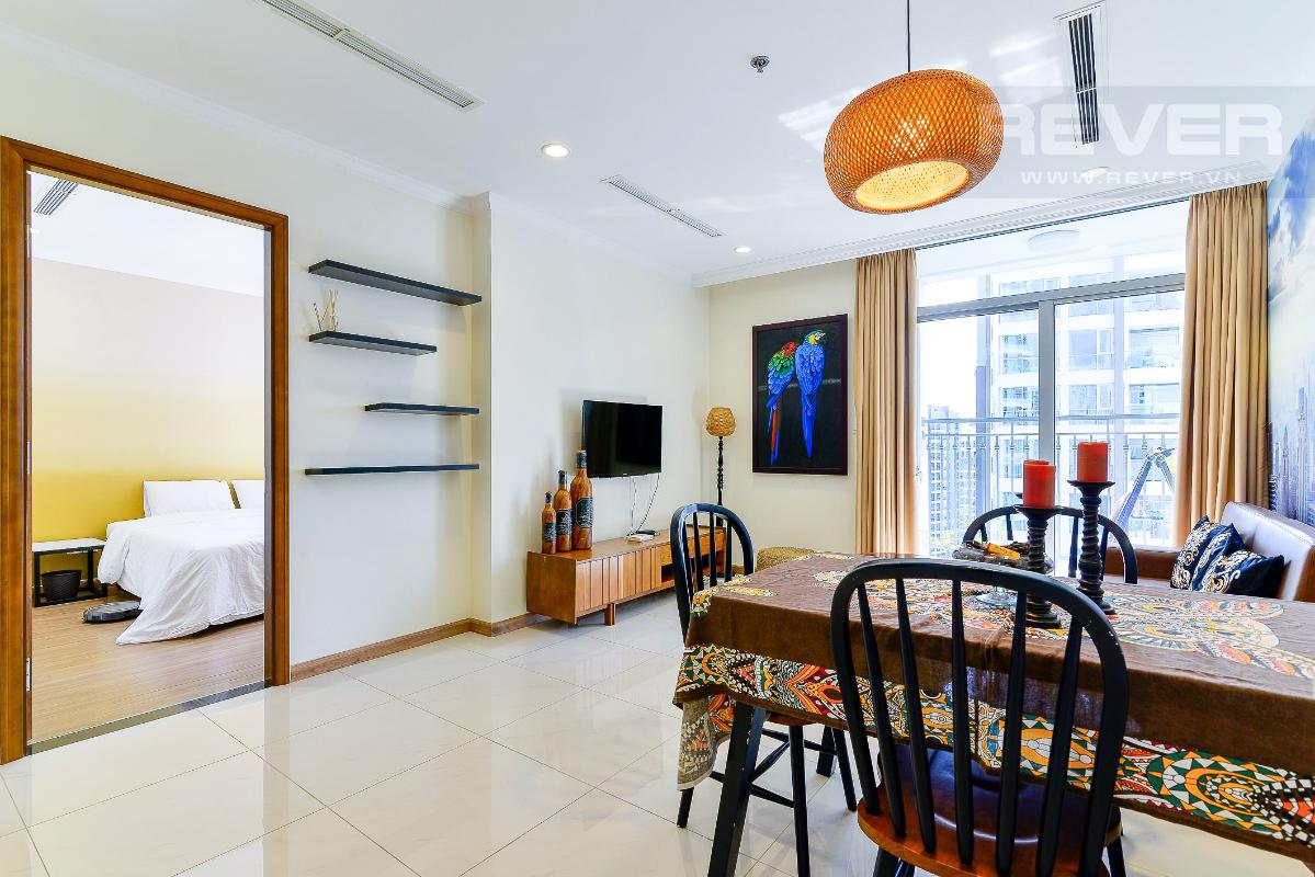 can-ho-vinhomes-central-park Cho thuê căn hộ Vinhomes Central Park 1PN, đầy đủ nội thất, ban công hướng Nam, view mé sông 