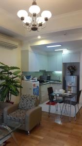 Phòng khách , Căn hộ The Manor , Quận Bình Thạnh Căn hộ The Manor 1 phòng ngủ, nội thất đầy đủ.