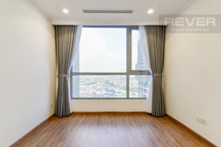 Phòng ngủ 1 Căn hộ Vinhomes Central Park tầng trung Landmark 3 nội thất cơ bản