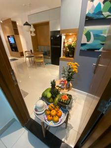 Tổng quan căn hộ The Park Residence Bán căn hộ view thành phố The Park Residence tầng cao, đầy đủ nội thất.