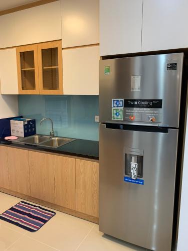 Phòng bếp The Sun Avenue Căn hộ The Sun Avenue tầng cao, nội thất đầy đủ.