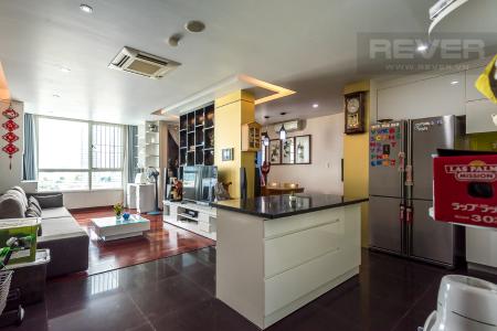 Bán căn hộ The Manor 3PN, tầng thấp, đầy đủ nội thất, sổ đỏ