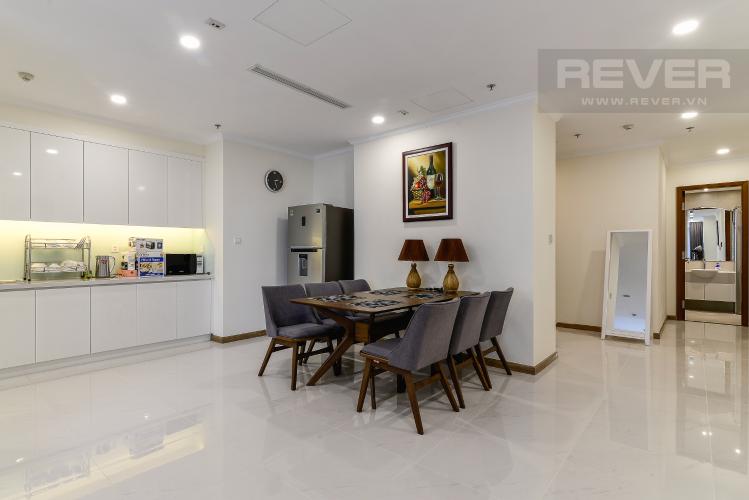 Khu Vực Ăn & Bếp Căn hộ Vinhomes Central Park 4 phòng ngủ tầng trung L6 đầy đủ nội thất