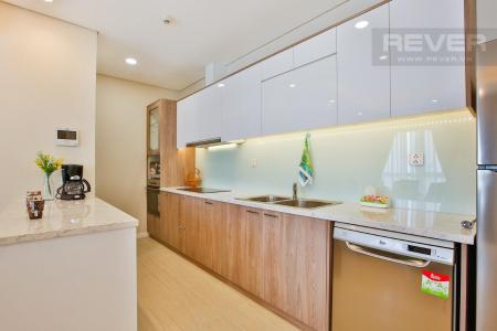 Phòng bếp Diamond Island Quận 2 Căn hộ Đảo Kim Cương tầng trung, thiết kế hiện đại.