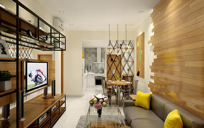 The Sun Avenue - Phòng khách thiết kế đa năng căn hộ dự án The Sun Avenue