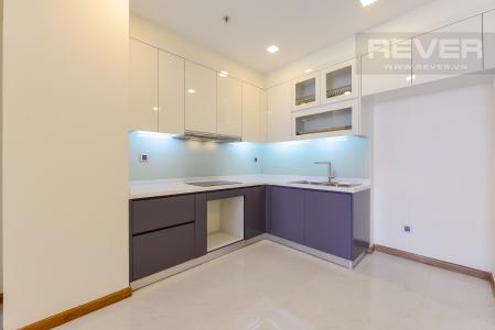 bếp Căn hộ Vinhomes Central Park tầng cao Park 6 nội thất cơ bản, view sông