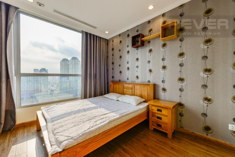 Phòng ngủ Officetel Vinhomes Central Park 1 phòng ngủ tầng trung C3 hướng Tây