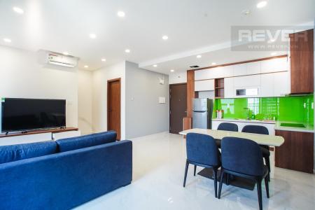 Phòng khách căn hộ Sunrise Riverside Cho thuê căn hộ Sunrise Riverside 1 phòng ngủ, đầy đủ nội thất, view sông thông thoáng