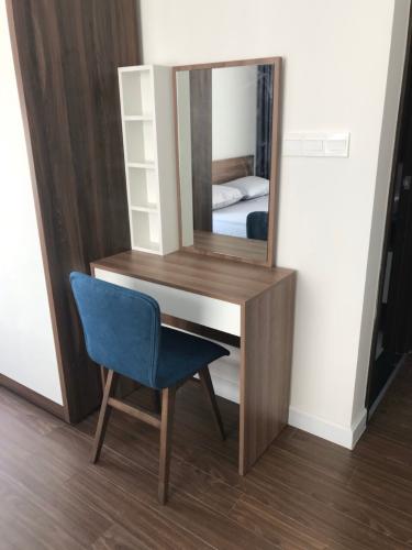 Phòng ngủ căn hộ SUNRISE RIVERSIDE Cho thuê căn hộ Sunrise Riverside 3PN, hướng Bắc, đầy đủ nội thất, view sông và nội khu