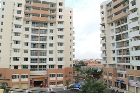 Chung cư Tân Tạo, Bình Tân Căn hộ chung cư Tân Tạo hướng Tây Bắc, view nội khu.