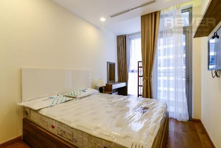Phòng Ngủ 2 Cho thuê căn hộ Vinhomes Central Park 2PN, tầng thấp, tháp Park 5, đầy đủ nội thất