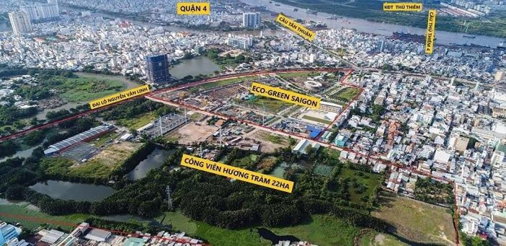 cơ sở vật chất xung quanh dự án eco green saigon Bán căn hộ tầng cao Eco Green Saigon nội thất cơ bản, tiện ích đa dạng