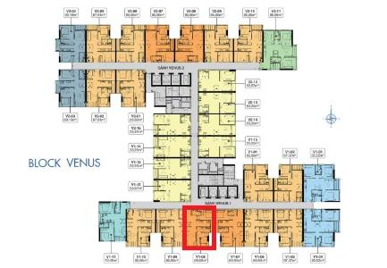 Bán Căn hộ Q7 Saigon Riverside hướng Nam, diện tích 66.66m²