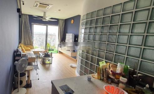 Phòng khách chung cư Viva Riverside, quận 6 Căn hộ Viva Riverside thiết kế trẻ trung, nội thất hiện đại.