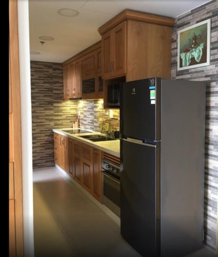 Bếp căn hộ Masteri Thảo Điền Cho thuê căn hộ Masteri Thảo Điền đầy đủ nội thất, dọn vào ở ngay.