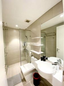 Căn hộ Masteri Millennium, quận 4 Căn hộ tầng trung Masteri Millennium nội thất đầy đủ hiện đại