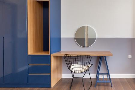 Nội thất căn hộ The Sun Avenue Căn hộ The Sun Avenue tầng trung, view thành phố nhộn nhịp.