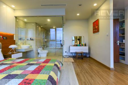 Phòng ngủ chính Căn góc Vinhomes Central Park tầng cao Central 3 view sông