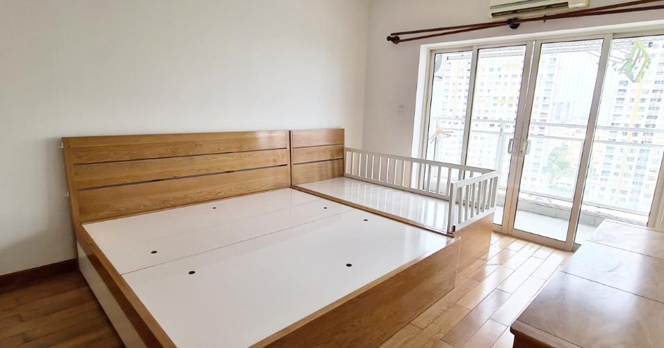 Phòng ngủ căn hộ River Garden, Bán căn hộ số 3 tầng cao dự án River Garden, nội thất cơ bản