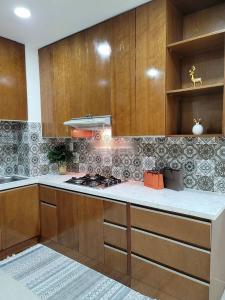 Phòng bếp Sky Garden Quận 7 Căn hộ Sky Garden nội thất đầy đủ, view thành phố tuyệt đẹp.