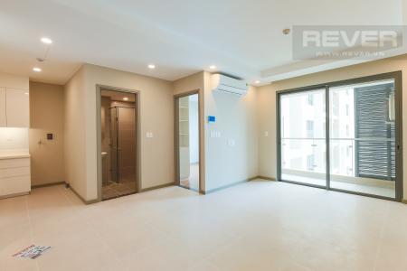 Phòng Khách Căn hộ The Gold View 1 phòng ngủ tầng cao A3 view sông