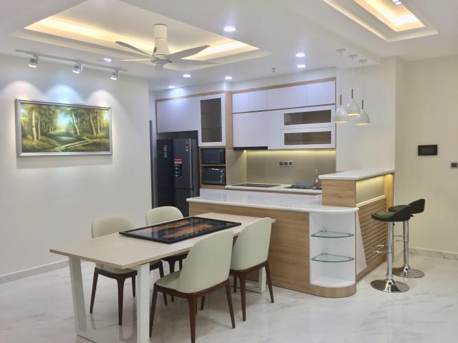 Nhà bếp Midtown Căn hộ Phú Mỹ Hưng Midtown nội thất cơ bản, ban công hướng Tây Bắc.