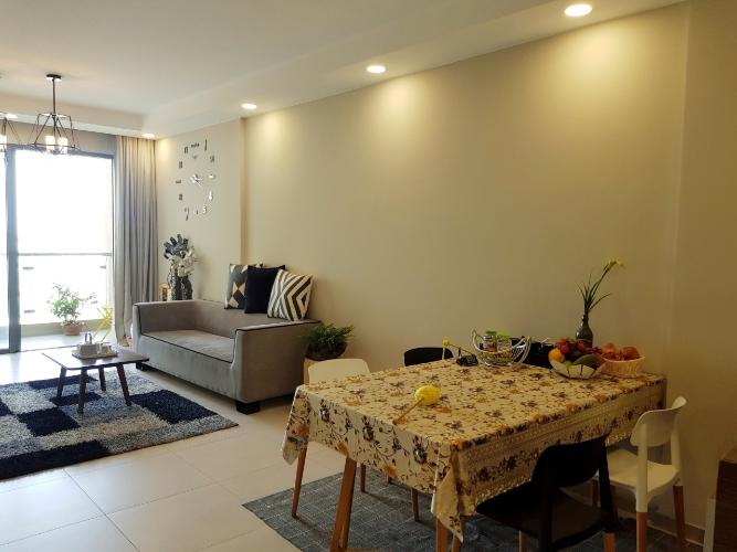 Bàn ăn căn hộ THE GOLD VIEW Bán căn hộ The Gold View 2PN, tháp A, đầy đủ nội thất, view hồ bơi và kênh Bến Nghé