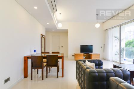 Phòng Khách Căn hộ The Estella Residence tầng thấp, 2 phòng ngủ, nội thất đầy đủ