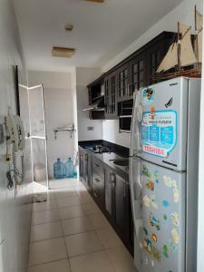 phòng bếp căn hộ chung cư Phú Mỹ Căn hộ Block 01 chung cư Phú Mỹ đầy đủ nội thất