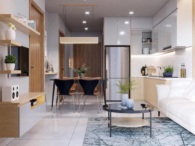 Căn hộ River Panorama, Quận 7 Căn hộ River Panorama tầng trung, hướng Đông Bắc.