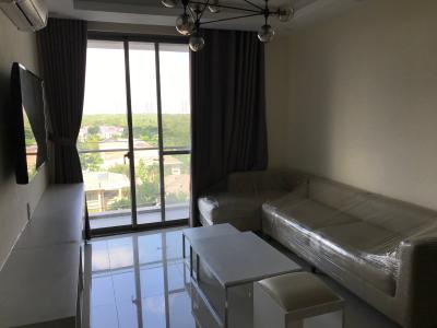 Phòng khách Happy Residence Quận 7 Căn hộ Hưng Phúc - Happy Residence tầng 7, view thành phố, đầy đủ nội thất