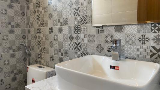 Phòng tắm Palm Heights Quận 2 Căn hộ Palm Heights tầng cao, hướng Đông, view thành phố sầm uất.