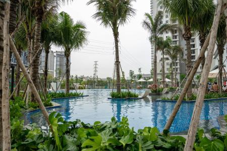 View từ căn hộ Saigon South Residences Bán căn hộ tầng thấp Saigon South Residence, ban công hướng Đông.