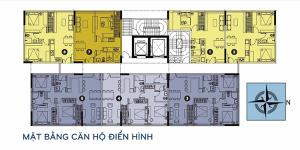 Rosena Bình Thạnh - Mat-bang-tang-dien-hinh-Rosena-binh-thanh