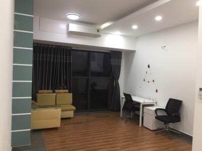 Phòng khách officetel The Sun Avenue Cho thuê officetel The Sun Avenue tầng thấp, block 1, diện tích 40m2, 1 phòng ngủ
