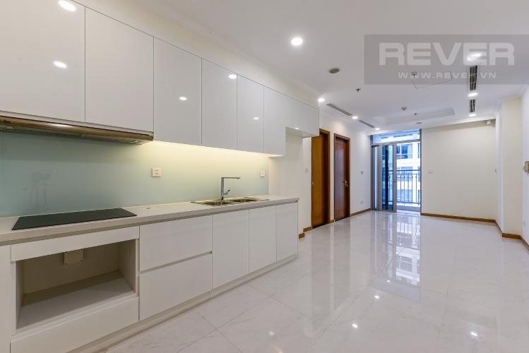 Phòng bếp Căn hộ Vinhomes Central Park 1 phòng ngủ tầng thấp L6 view hồ bơi