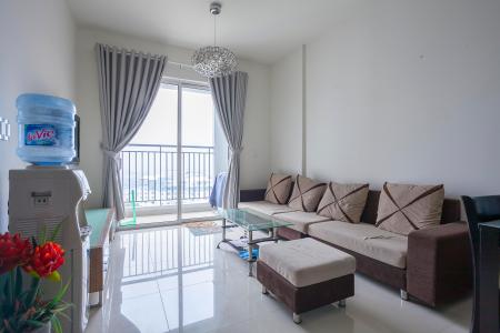 Căn hộ Galaxy 9 tầng cao tháp G2 đầy đủ nội thất với 2 phòng ngủ