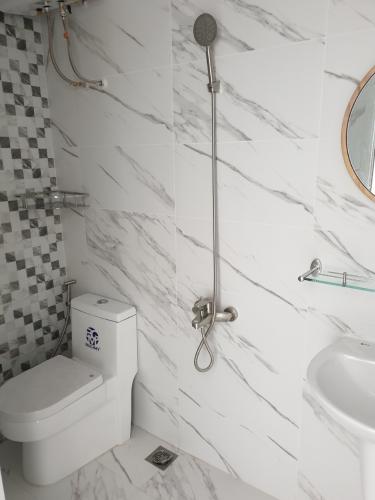 phòng vệ sinh căn hộ midtown Căn hộ Shophouse Phú Mỹ Hưng Midtown diện tích 41.51m2