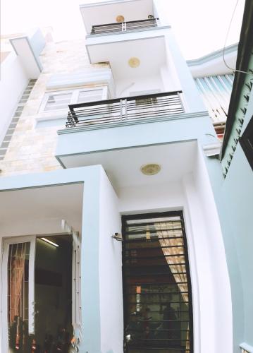 Mặt trước nhà phố Bình An, quận 2 Nhà 1 trệt 2 lầu phường Bình An, quận 2 view thoáng mát ngắm Landmark