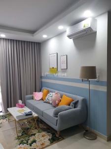 Phòng khách Jamona Heights Quận 7 Căn góc Jamona Heights tầng thấp, đầy đủ nội thất.