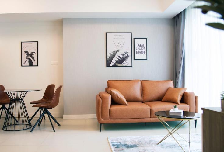 Phòng khách Gateway Thảo Điền Quận 2 Căn hộ Studio Gateway Thảo Điền tầng 6, đầy đủ nội thất hiện đại.