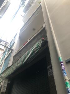 Mặt trước nhà phố Quận 10 Bán nhà 4 tầng hẻm Nguyễn Chí Thanh, Quận 10, cách chợ An Đông 500m