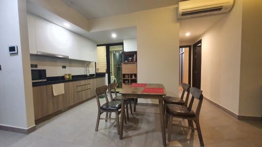 Phòng ăn Feliz En Vista Căn hộ Feliz En Vista tầng cao, view nội khu yên tĩnh.