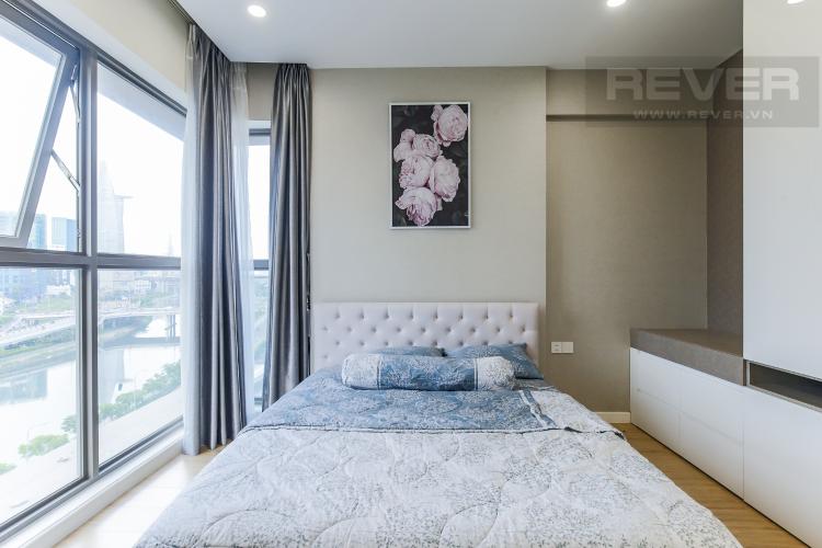 Phòng Ngủ 2 Cho thuê căn hộ Masteri Millennium 3PN, diện tích 107m2, đầy đủ nội thất, view Bitexco