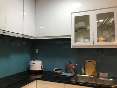 Nội thất bếp căn hộ Happy City Căn hộ Happy City đầy đủ nội thất view thành phố thoáng mát.