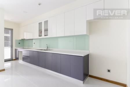 Nhà Bếp Căn hộ Vinhomes Central Park 3 phòng ngủ tầng trung P2 view sông