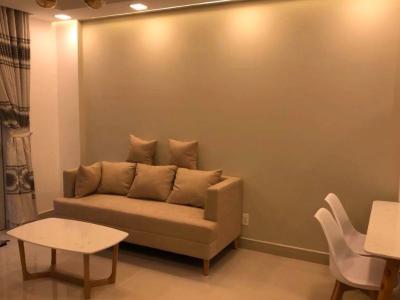 Phòng khách căn hộ SUNRISE RIVERSIDE Cho thuê căn hộ Sunrise Riverside 3PN, diện tích 83m2, đầy đủ nội thất, ban công hướng Tây